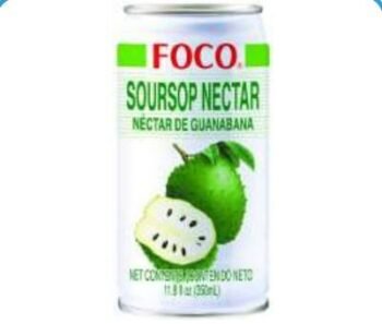Foco Soursop Juice Drink – 12 x 350ml