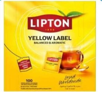 Lipton Black Tea – 12 x 200g