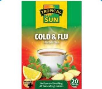 Tropical Sun Cold & Flu Tea – 6 x 20 Tea Bags