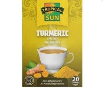Tropical Sun Turmeric Tea – 6 x 20 Tea Bags