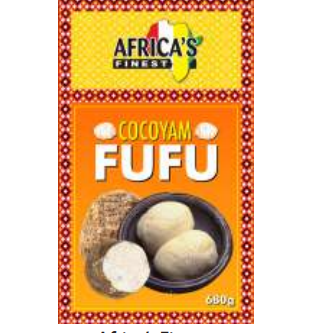 Africa’s Finest Cocoyam Fufu – 680g