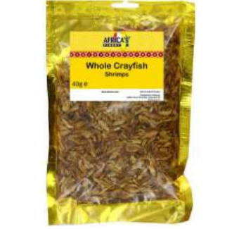 Africa’s Finest Whole Crayfish (Shrimps) – 40g