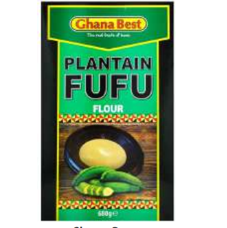 Ghana Best Plantain Fufu – 680g