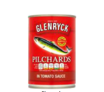 Glenryck Pilchards in Tomato Sauce
