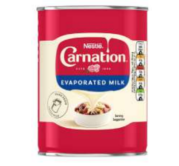 Nestlé Carnation Evaporated Milk – 410g Nestlé Carnation Evaporated Milk