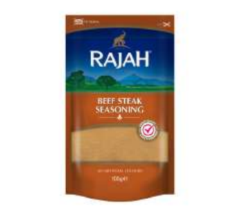 Rajah Beef Steak Seasoning – 100g