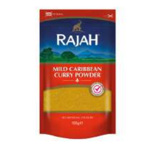 Rajah Caribbean Mild Curry Powder – 100g