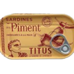 Titus Sardines in Sunflower Oil – 125g