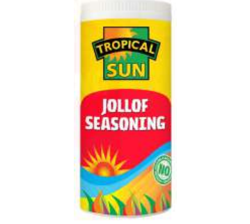 Tropical Sun Jollof Seasoning – 100g Tropical Sun Jollof Seasoning – 100g