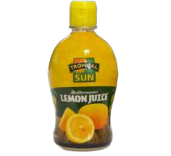 Tropical Sun Lemon Juice Squeezy – 200ml